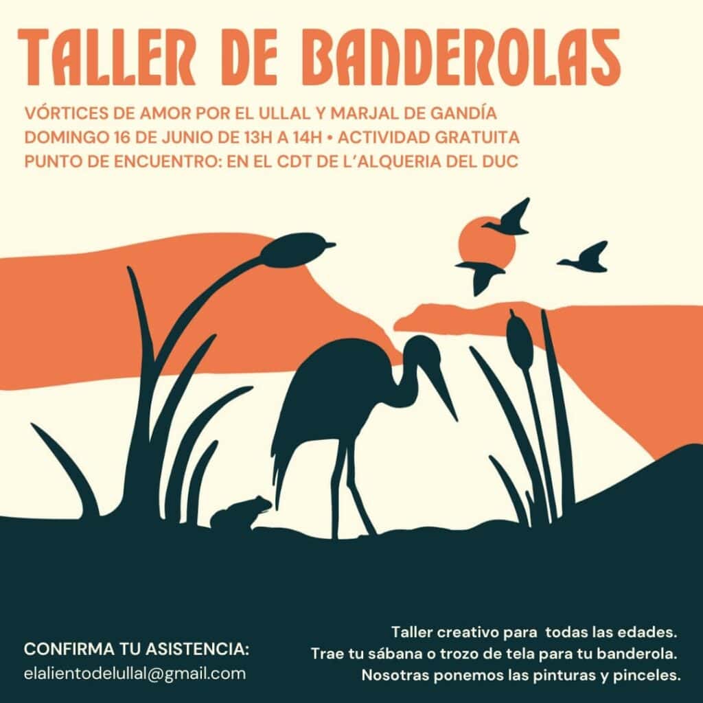 Ullal de la perla gandía marjal humedal stop glamping